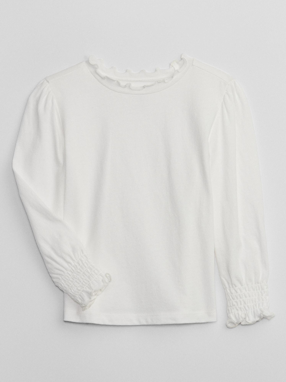 babyGap Smocked Puff Sleeve T-Shirt Size 4 New with Tags